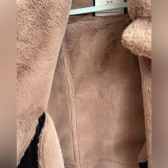Abercrombie Kids “shearling” jacket with faux fur Size 11-12 - Picture 6 of 6